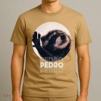 Pedro Racoon Dance Popular Internet Meme Mapache Dance T-Shirt thumb 3