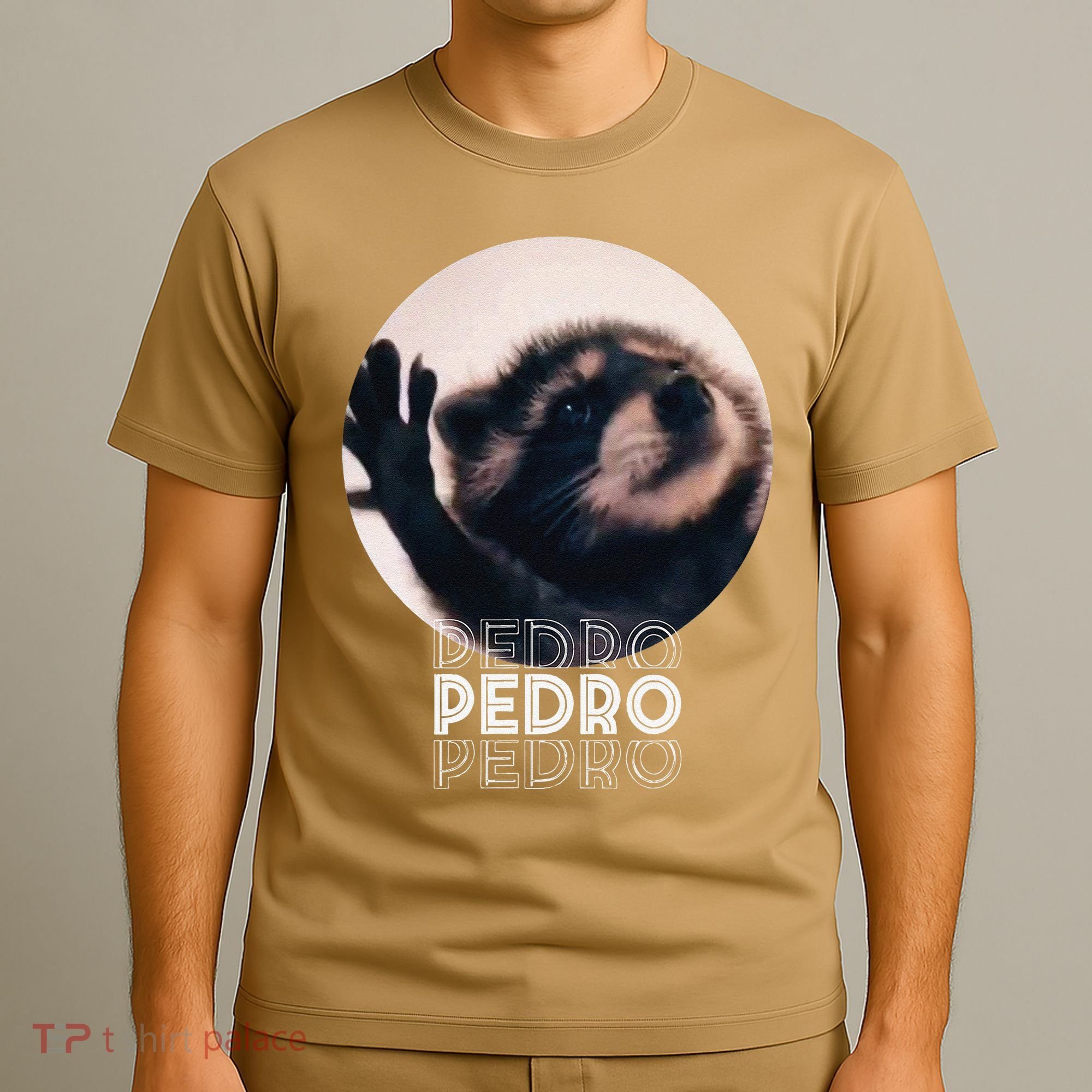 Pedro Racoon Dance Popular Internet Meme Mapache Dance T-Shirt