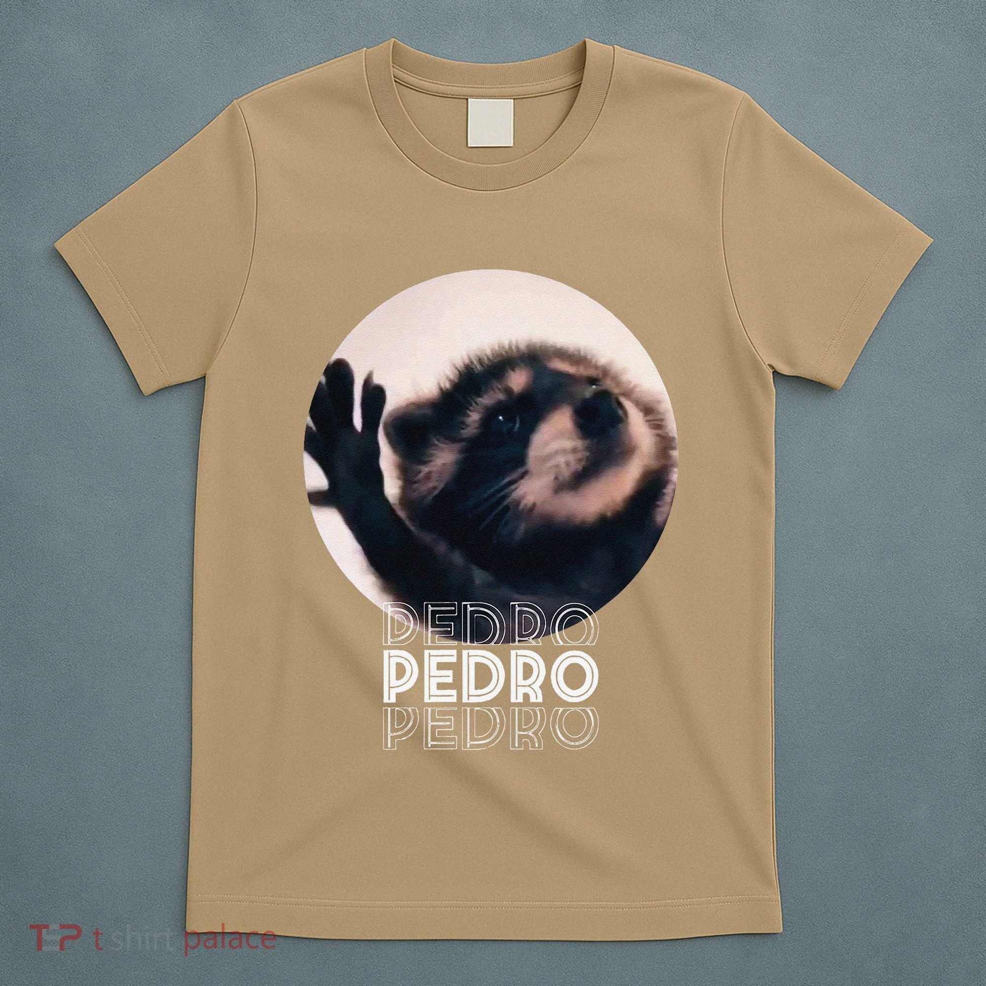 Pedro Racoon Dance Popular Internet Meme Mapache Dance T-Shirt