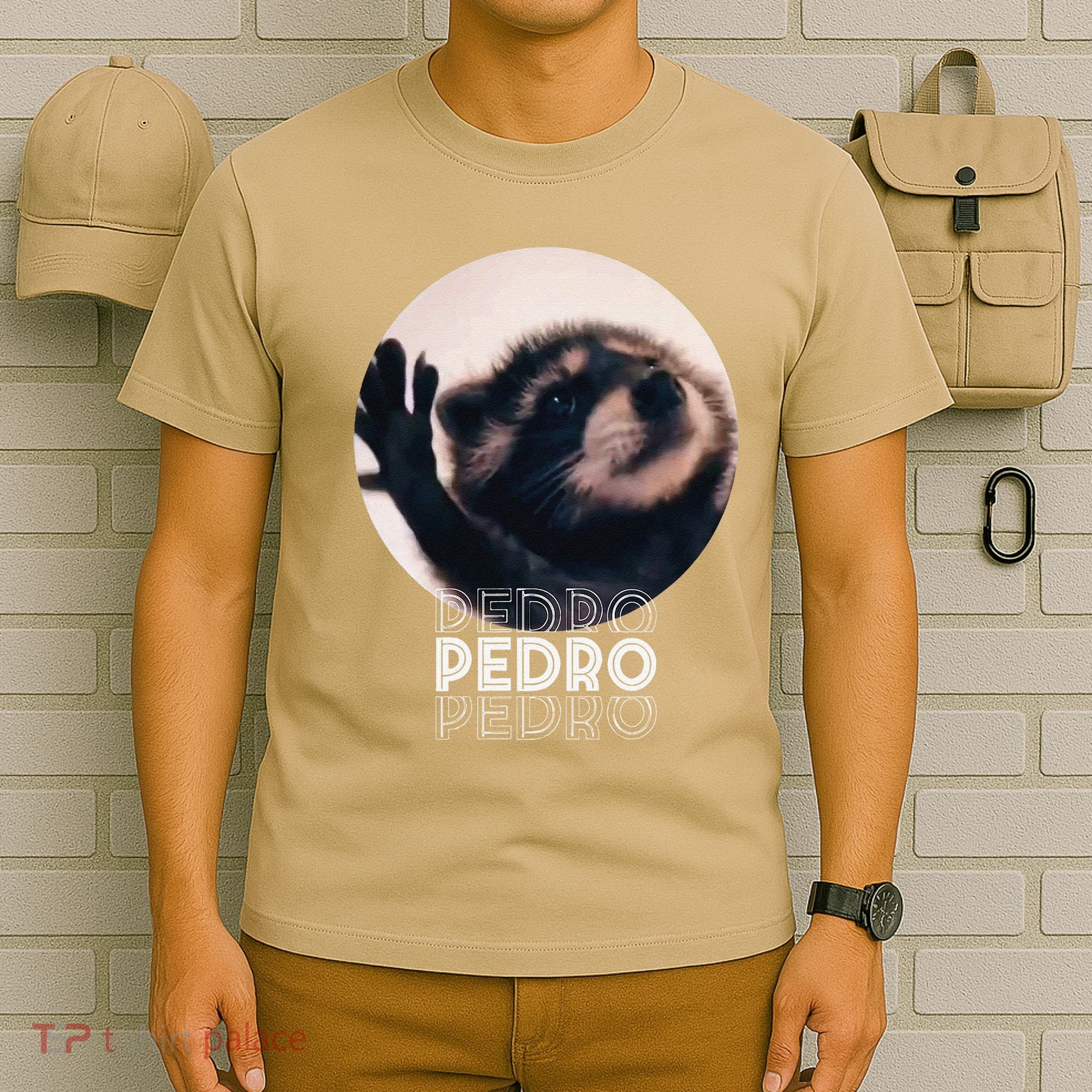 Pedro Racoon Dance Popular Internet Meme Mapache Dance T-Shirt