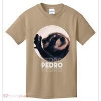 Pedro Racoon Dance Popular Internet Meme Mapache Dance Kids T-Shirt thumb 0