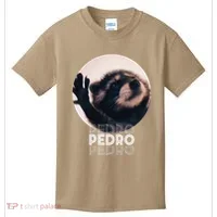 Pedro Racoon Dance Popular Internet Meme Mapache Dance Kids T-Shirt thumb 0