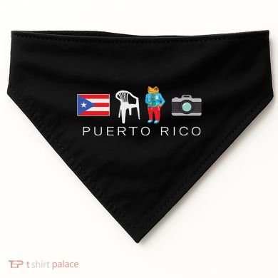 Puerto Rico Dtmf USA-Made Doggie Bandana