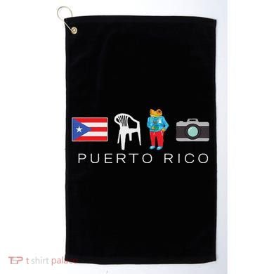 Puerto Rico Dtmf Golf Towel