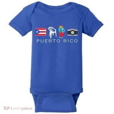 Puerto Rico Dtmf Baby Bodysuit