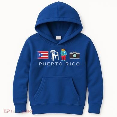Puerto Rico Dtmf Kids Hoodie