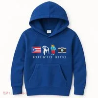 Puerto Rico Dtmf Kids Hoodie thumb 0