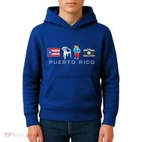 Puerto Rico Dtmf Kids Hoodie thumb 4