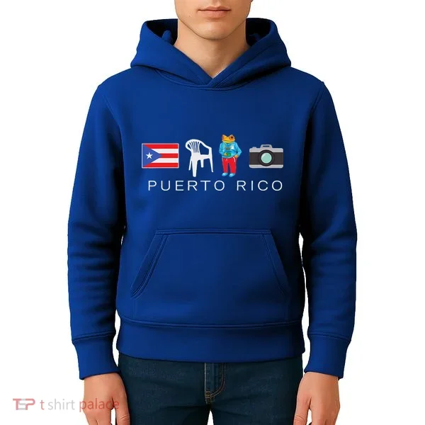 Puerto Rico Dtmf Kids Hoodie