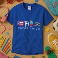 Puerto Rico Dtmf Kids T-Shirt thumb 3