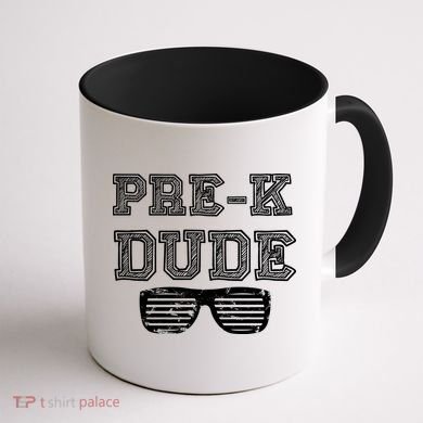 Pre-K Dude Coffee Mug back