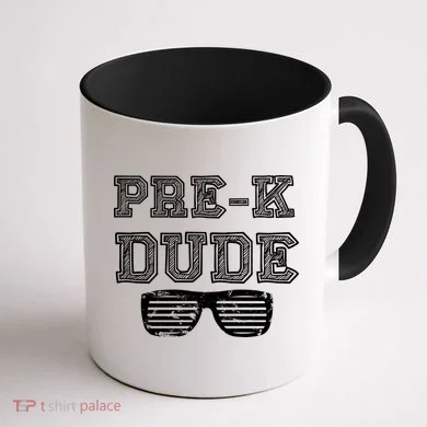 Pre-K Dude Coffee Mug back