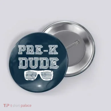 Pre-K Dude Button