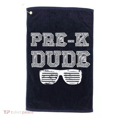 Pre-K Dude Golf Towel