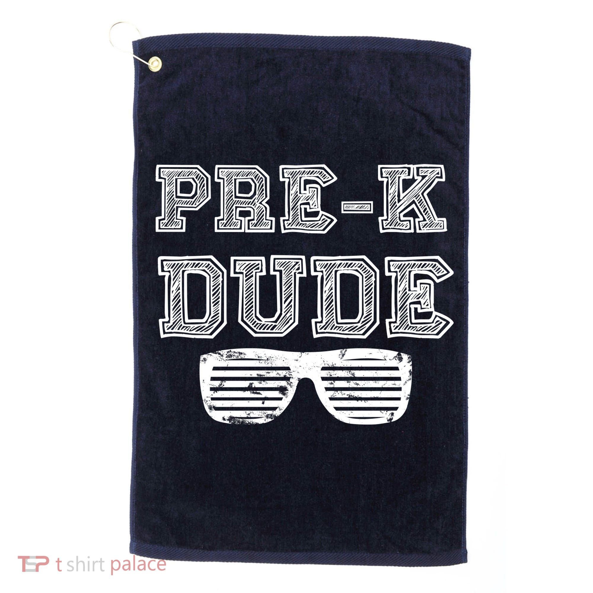 Pre-K Dude Golf Towel
