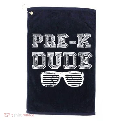 Pre-K Dude Golf Towel