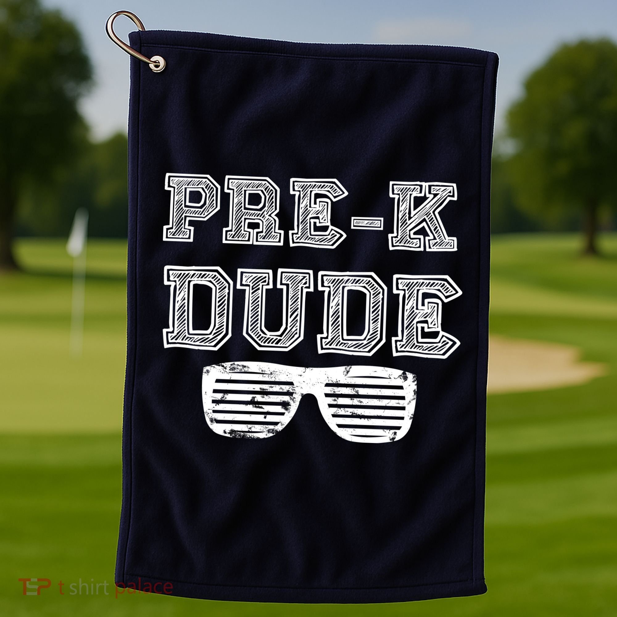 Pre-K Dude Golf Towel