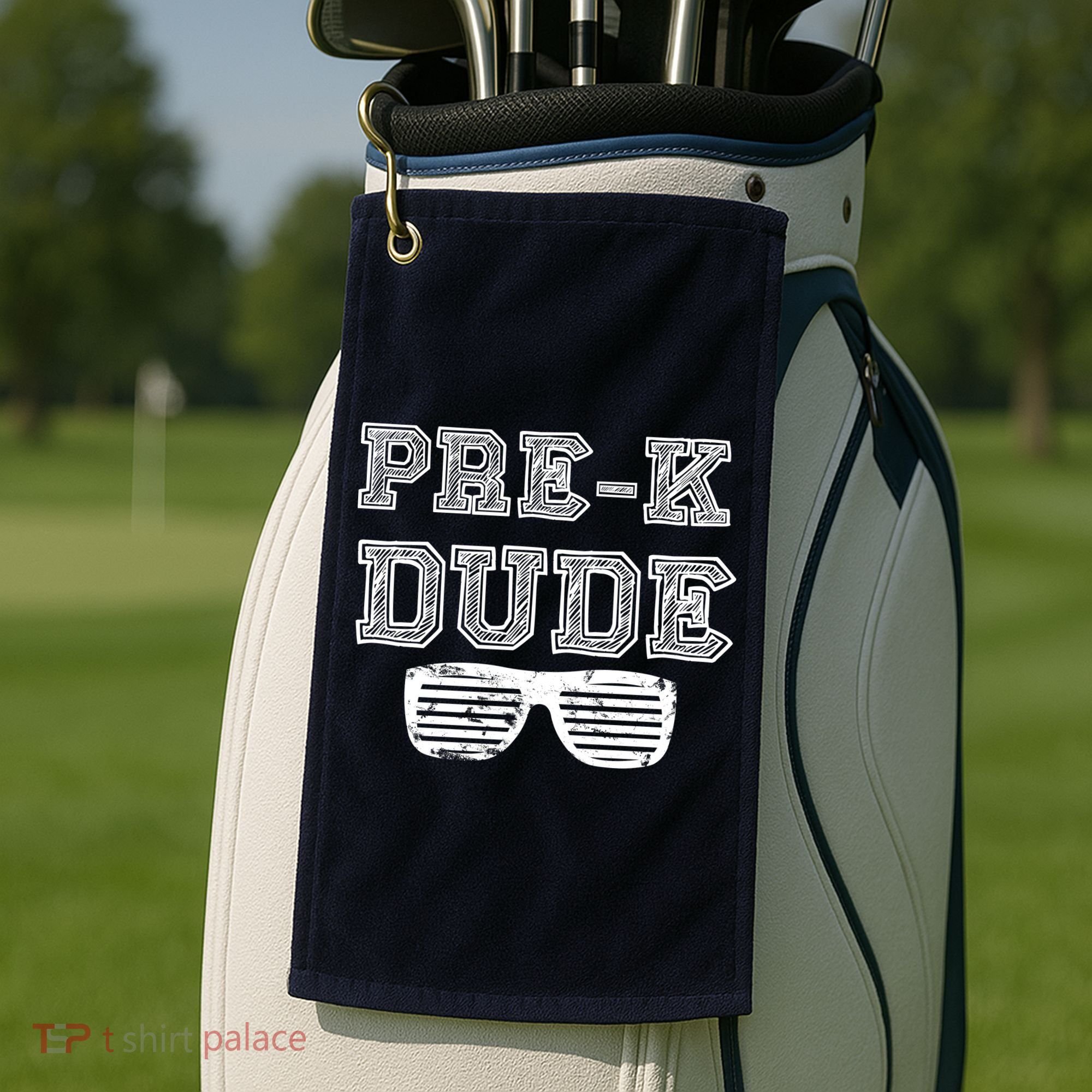 Pre-K Dude Golf Towel
