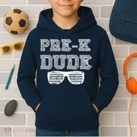 Pre-K Dude Kids Hoodie thumb 2