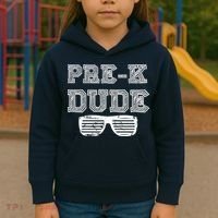 Pre-K Dude Kids Hoodie thumb 3