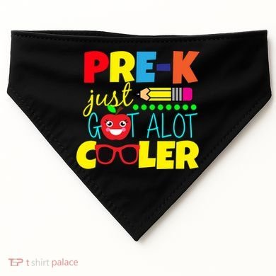 Pre-K Just Got A Lot Cooler USA-Made Doggie Bandana