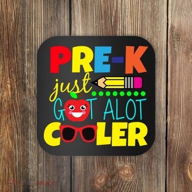 Pre-K Just Got A Lot Cooler Coaster