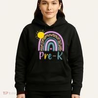 Pre-K Rainbow Teacher Student Back To School Hoodie thumb 5