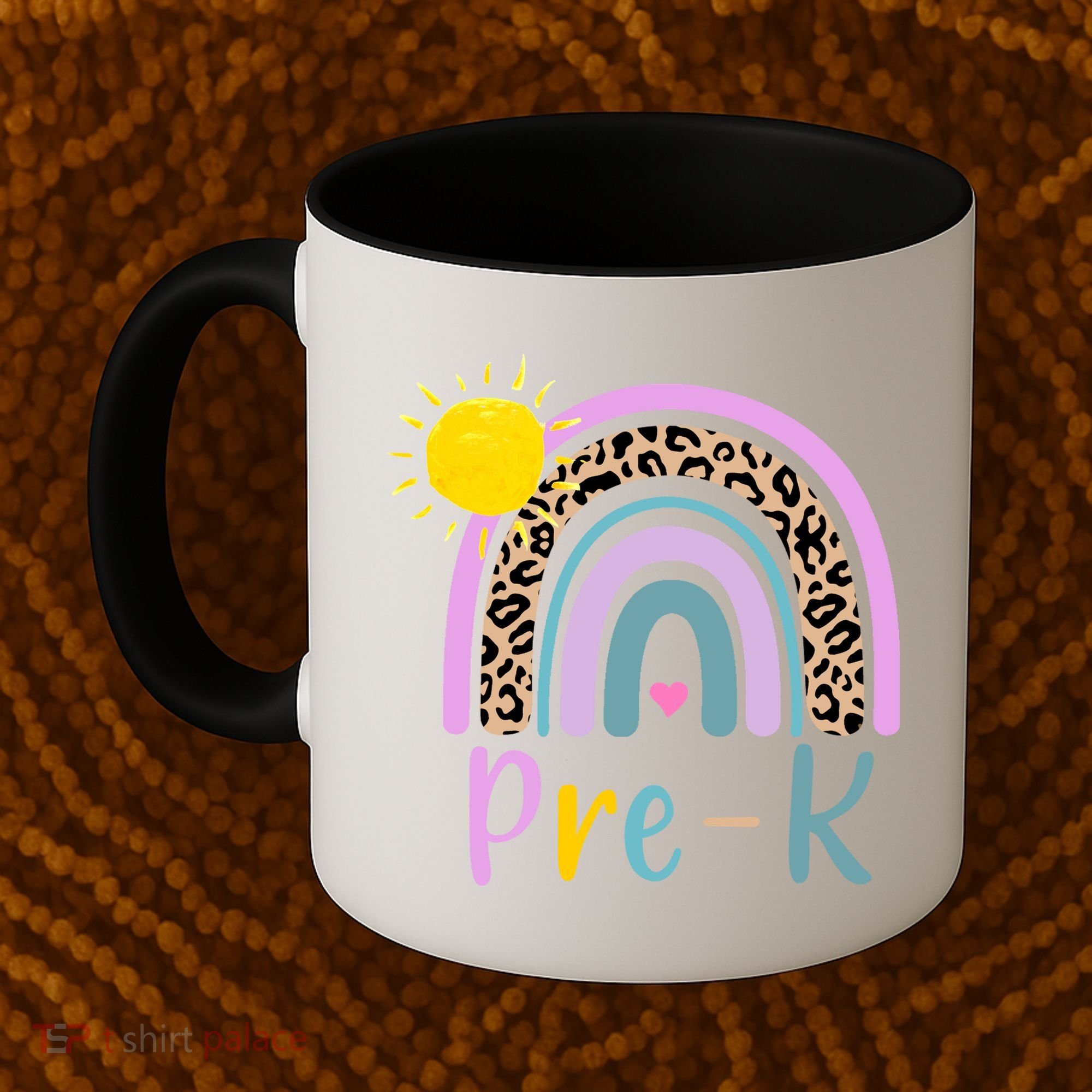 Pre-K Rainbow Teacher Student Back To School Coffee Mug
