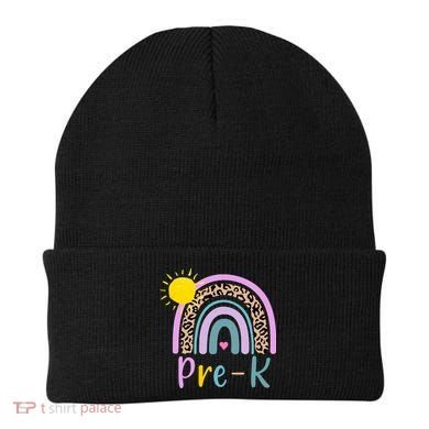 Pre-K Rainbow Teacher Student Back To School Beanie