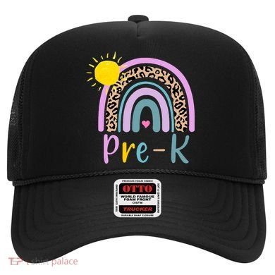 Pre-K Rainbow Teacher Student Back To School Hat