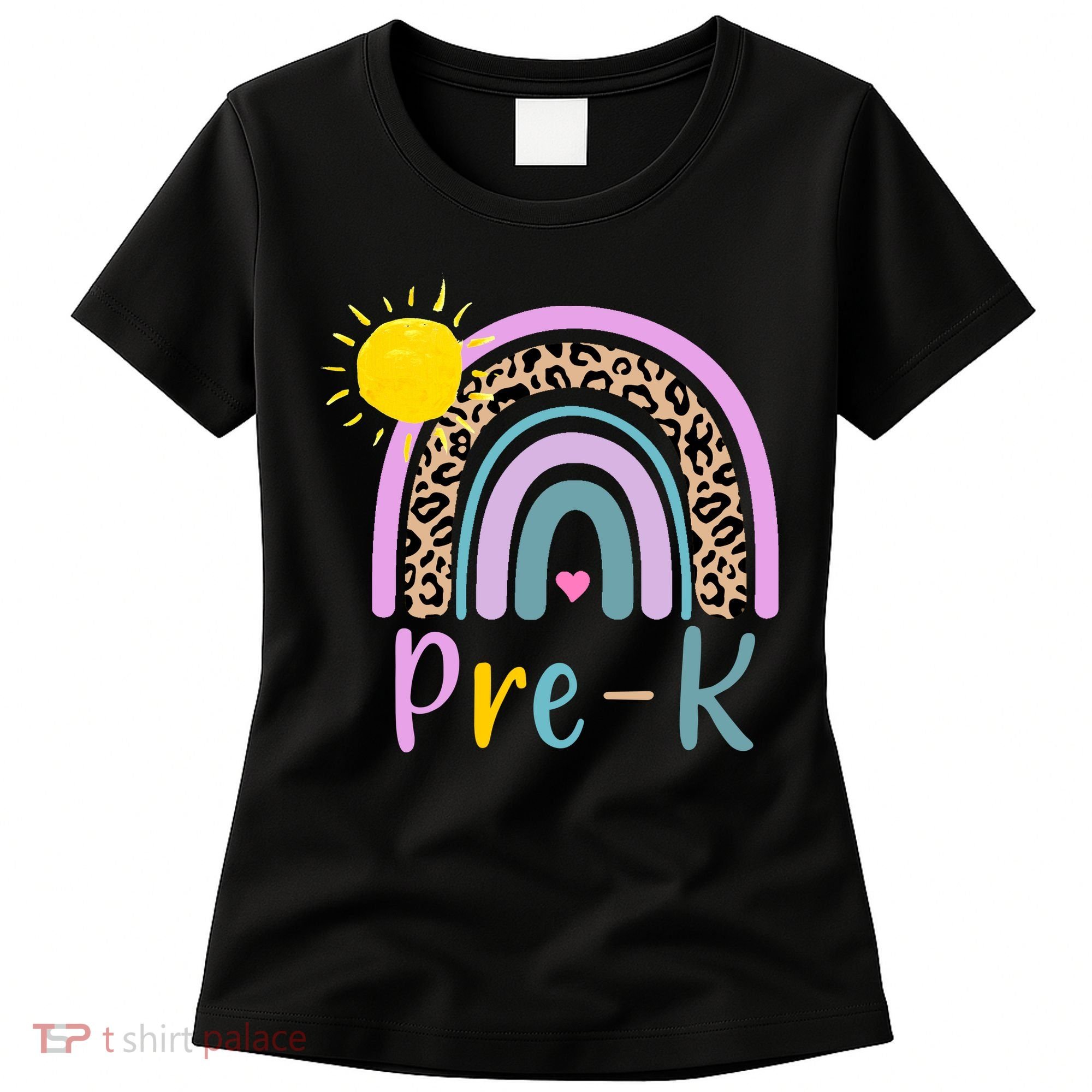 Pre-K Rainbow Teacher Student Back To School Women's T-Shirt