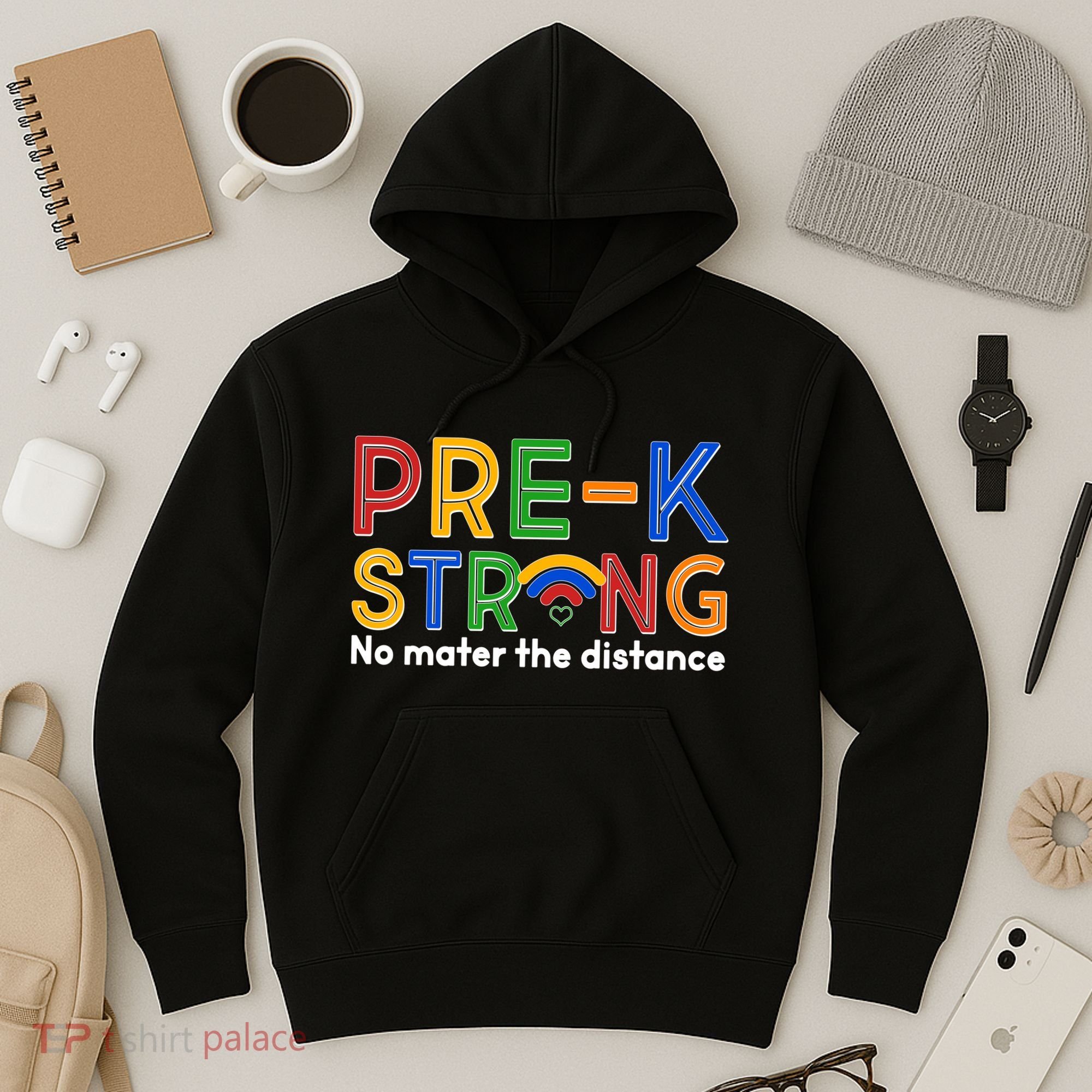 Pre-K Strong No Matter The Difference Wi-fi  Hoodie