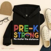 Pre-K Strong No Matter The Difference Wi-fi  Hoodie thumb 4