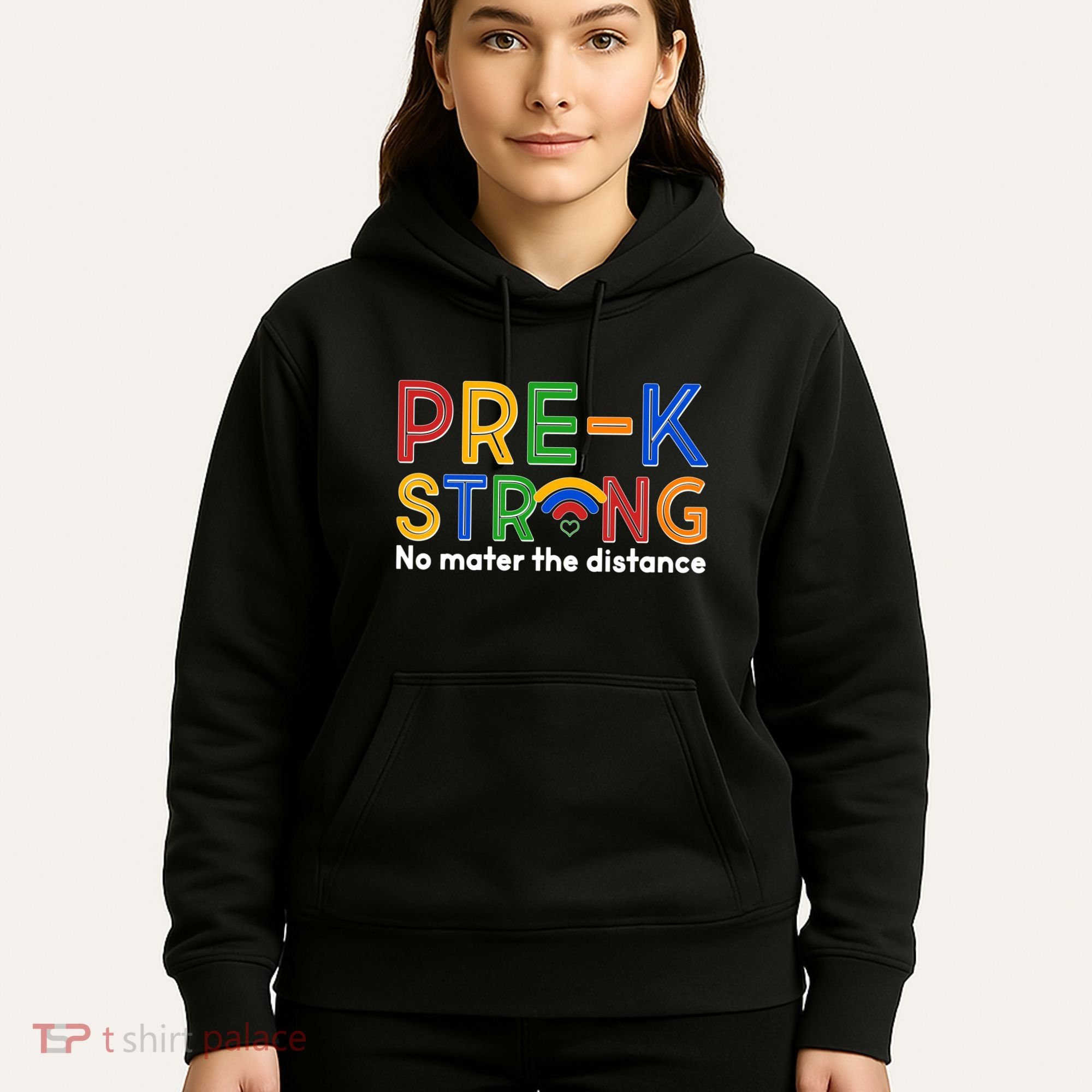 Pre-K Strong No Matter The Difference Wi-fi  Hoodie