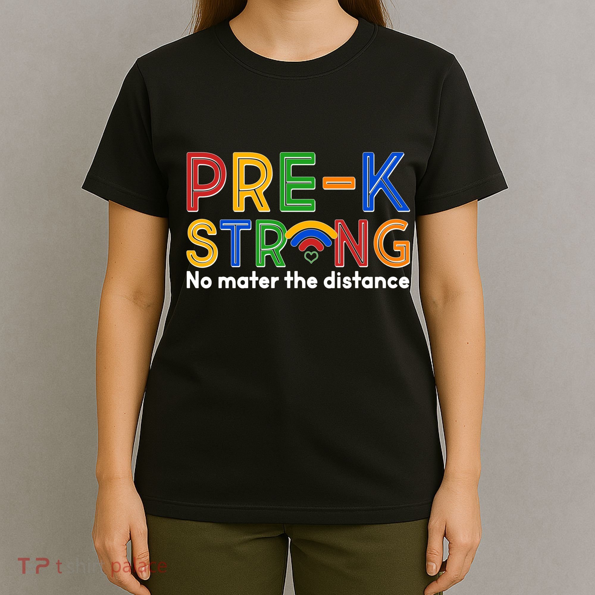 Pre-K Strong No Matter The Difference Wi-fi  T-Shirt