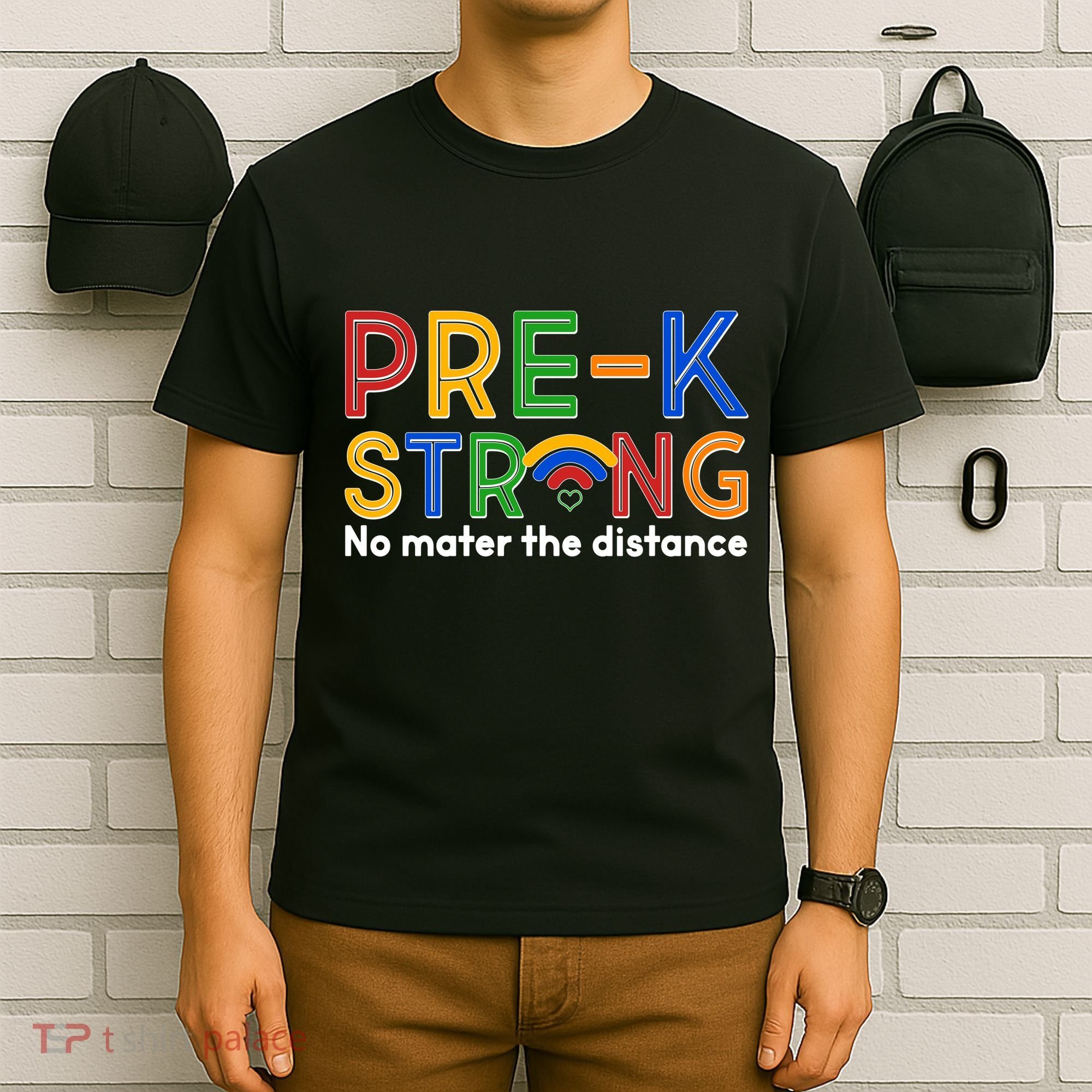 Pre-K Strong No Matter The Difference Wi-fi  T-Shirt