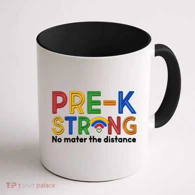 Pre-K Strong No Matter The Difference Wi-fi  Coffee Mug back