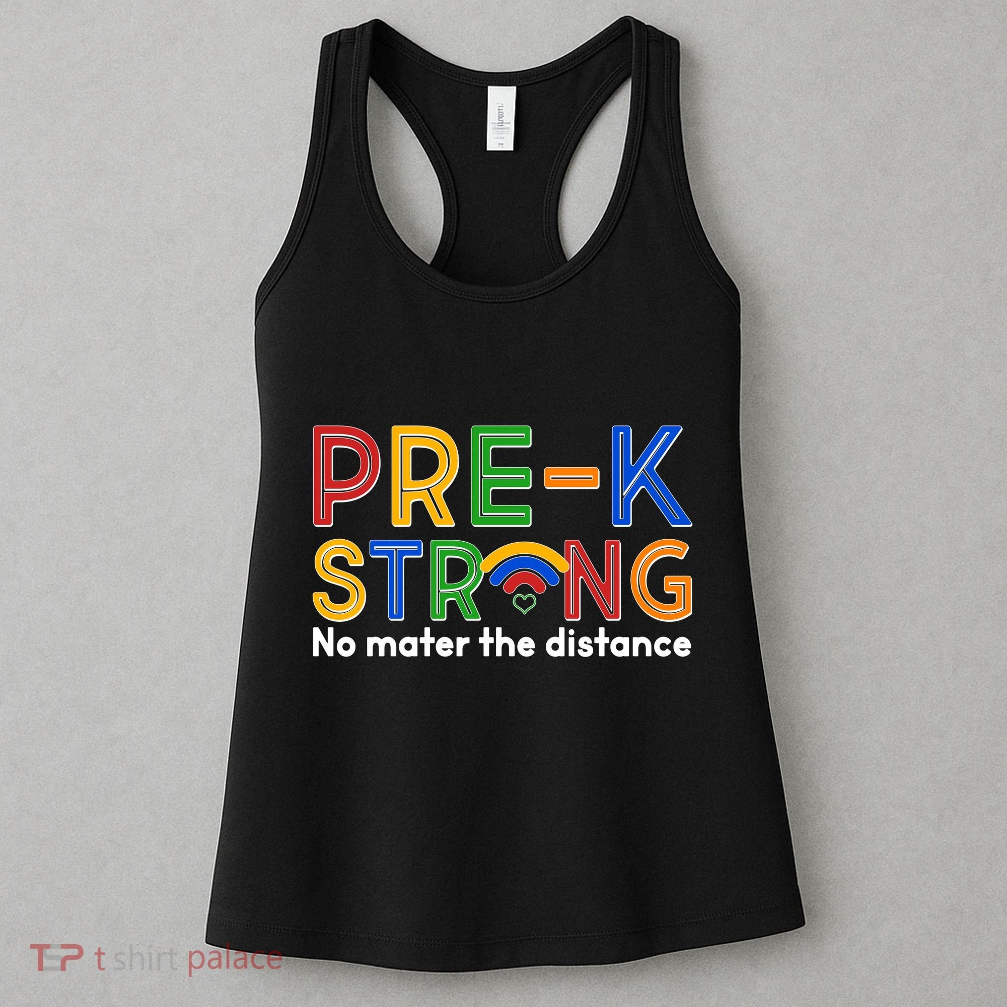 Pre-K Strong No Matter The Difference Wi-fi  Women's Tank Top