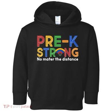 Pre-K Strong No Matter The Difference Wi-fi  Toddler Hoodie
