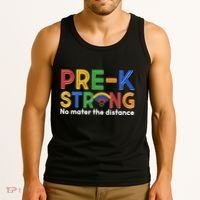 Pre-K Strong No Matter The Difference Wi-fi  Tank Top thumb 3
