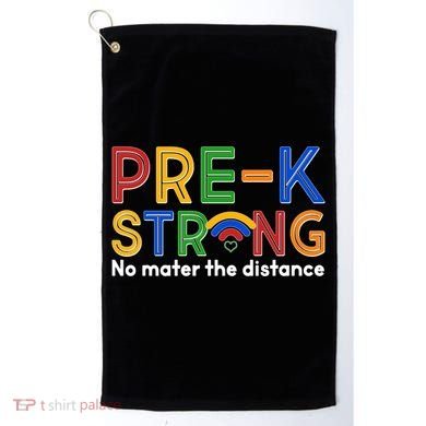 Pre-K Strong No Matter The Difference Wi-fi  Golf Towel
