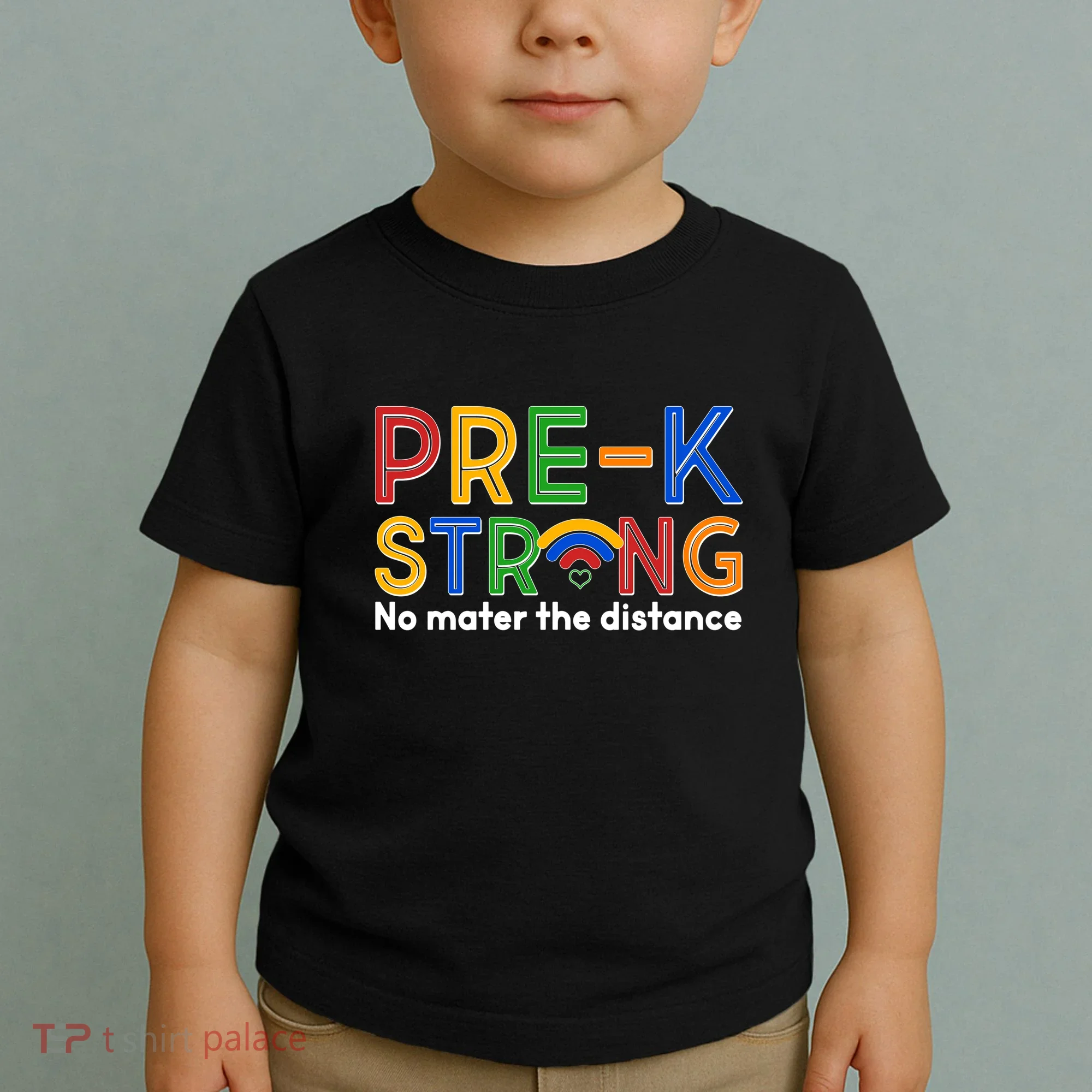Pre-K Strong No Matter The Difference Wi-fi  Toddler T-Shirt