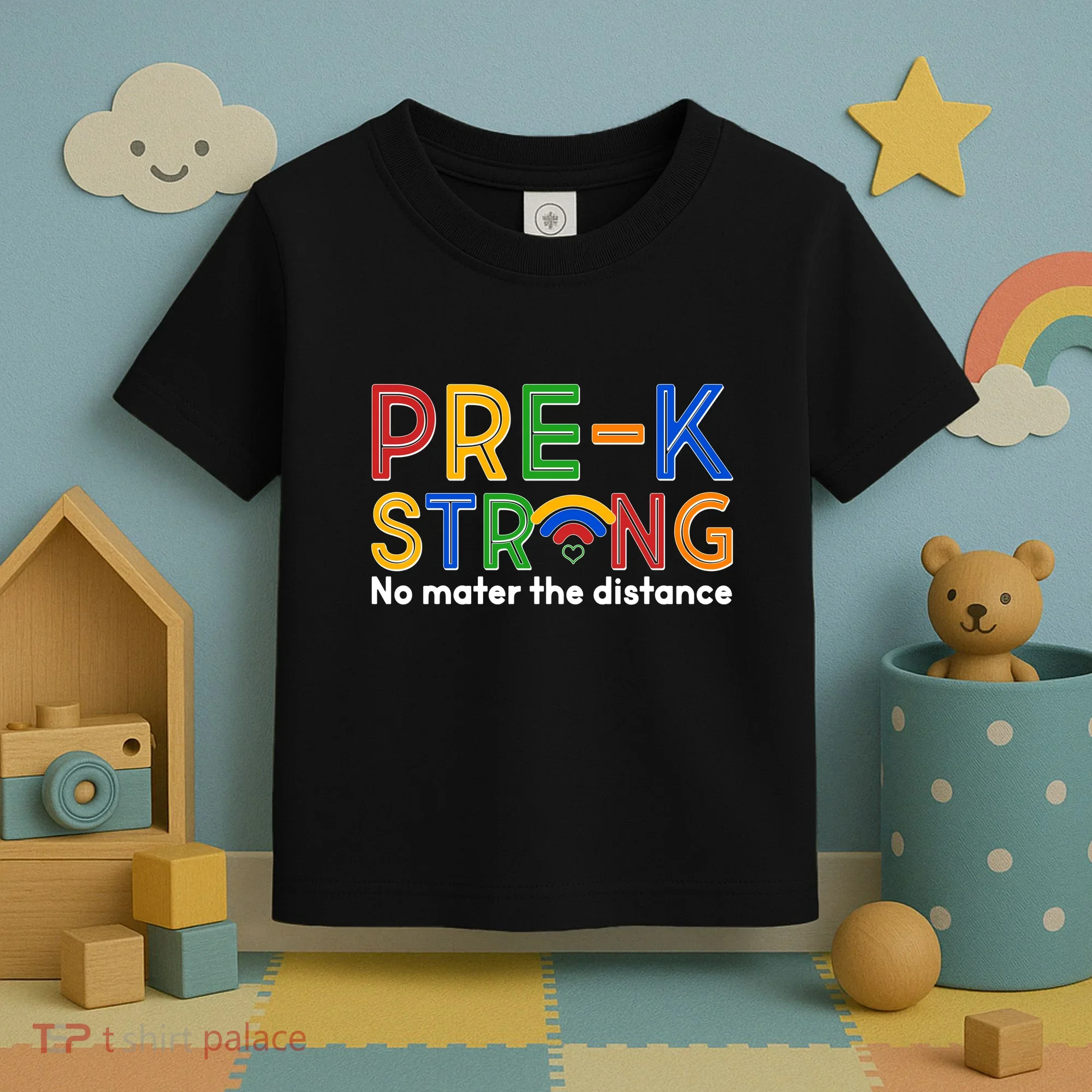 Pre-K Strong No Matter The Difference Wi-fi  Toddler T-Shirt