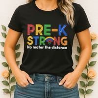 Pre-K Strong No Matter The Difference Wi-fi  Women's T-Shirt thumb 2