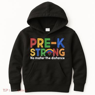 Pre-K Strong No Matter The Difference Wi-fi  Kids Hoodie