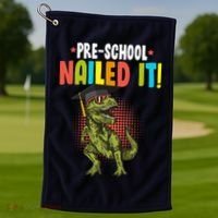 Pre-School Nailed it Golf Towel thumb 1