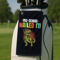 Pre-School Nailed it Golf Towel thumb 2