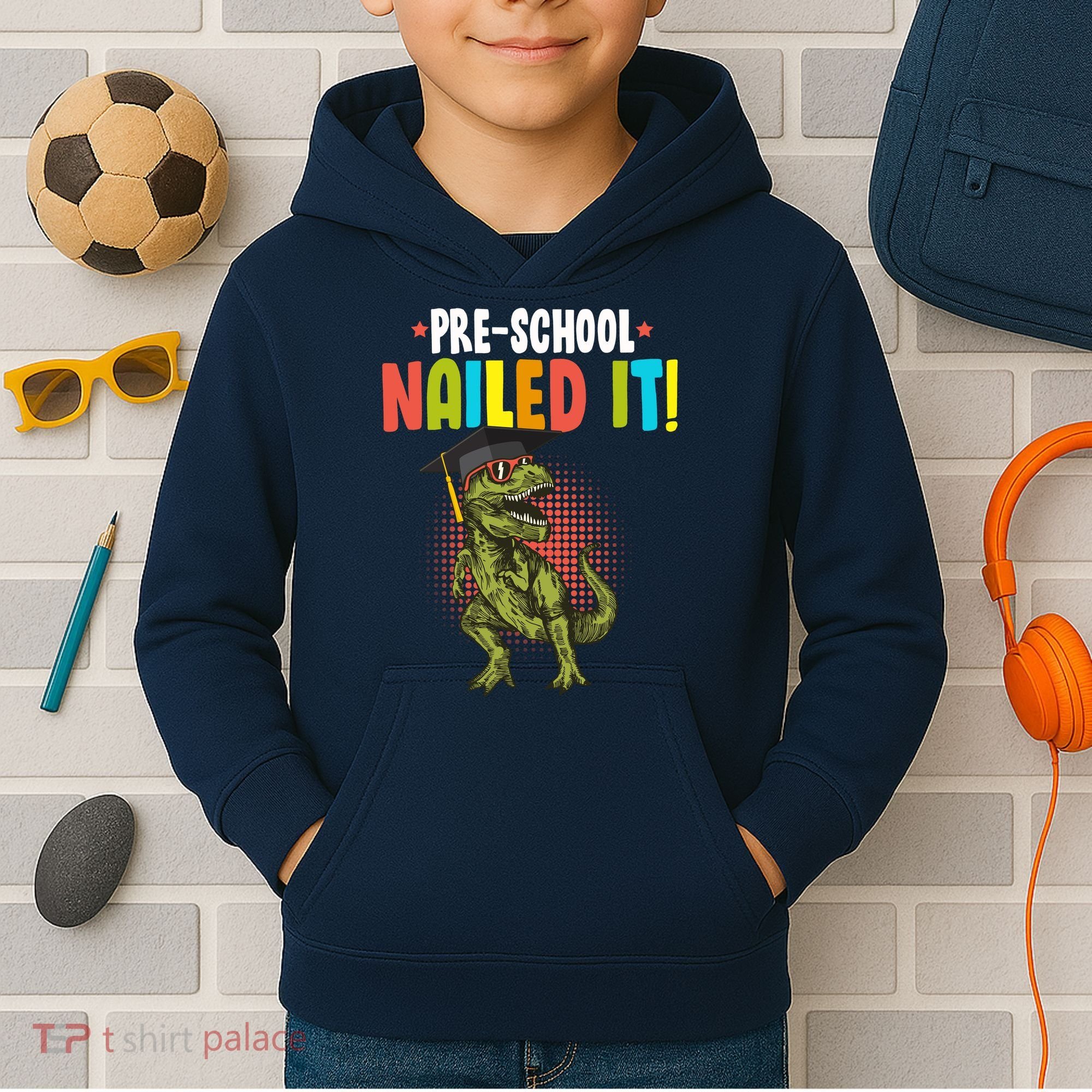Pre-School Nailed it Kids Hoodie