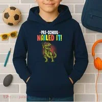 Pre-School Nailed it Kids Hoodie thumb 2