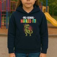 Pre-School Nailed it Kids Hoodie thumb 3